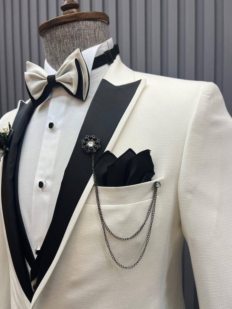Alps White Tuxedo - Image 4