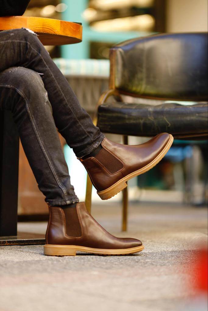 Balkan Brown Chelsea Boots - Image 3