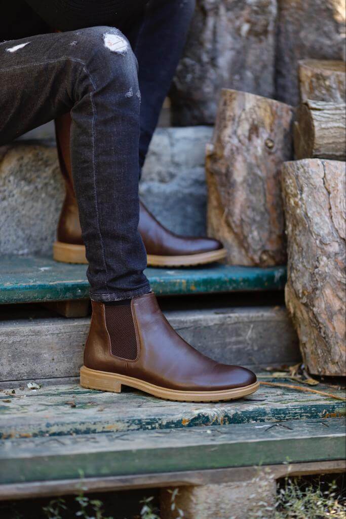 Balkan Brown Chelsea Boots - Image 6