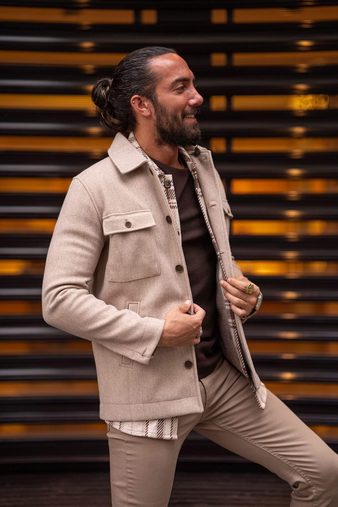 Beıge Cachet Coat - Image 2