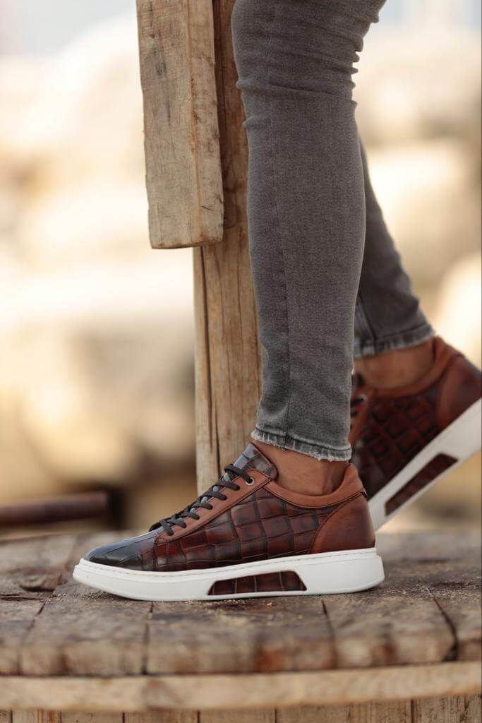 Berg Camel Leather Sneaker - Image 2