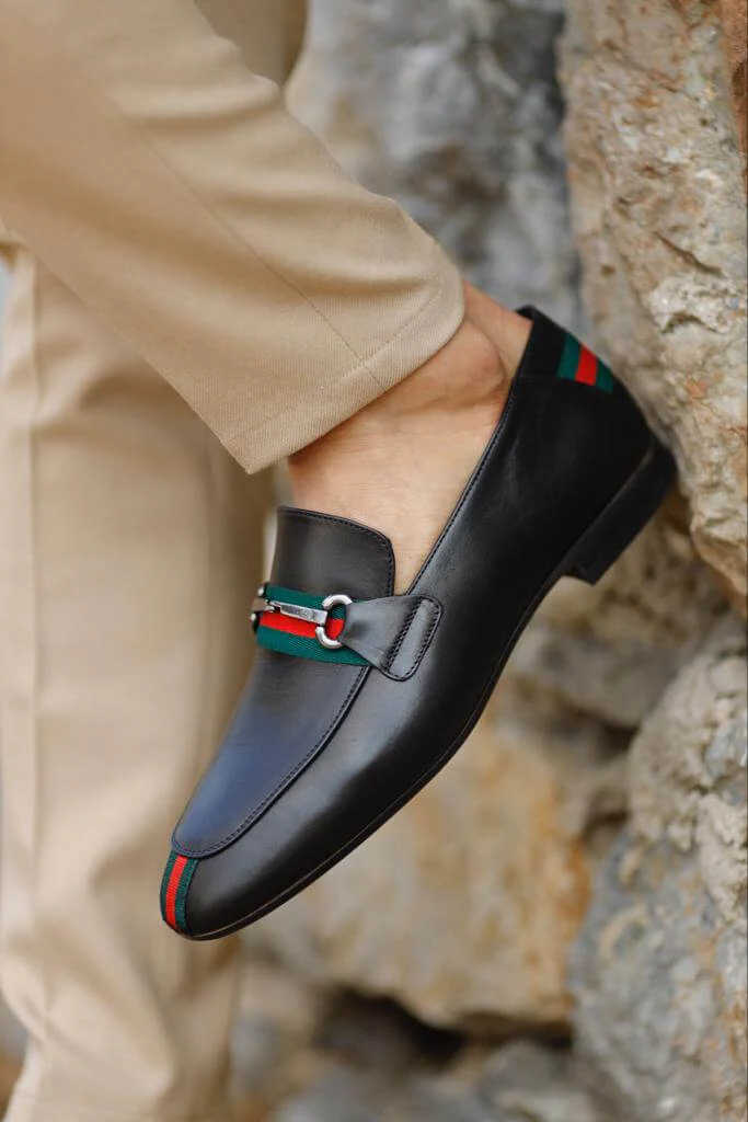 Men's Hazel Black Loafer - Image 6