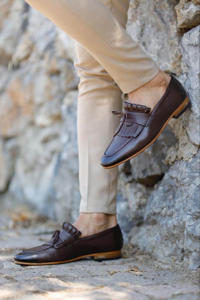 Carey Tuscany Brown Detail Loafers - Image 5