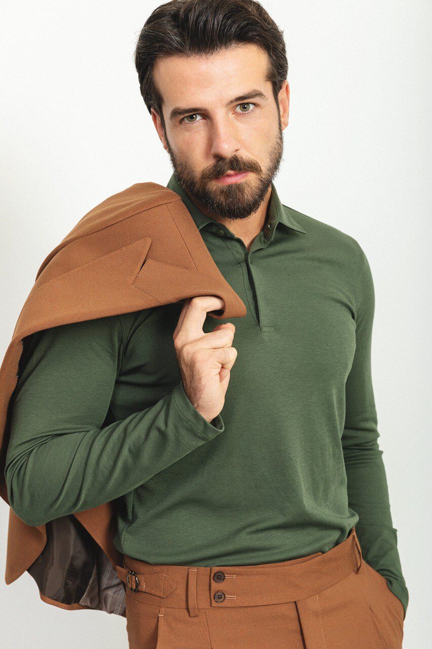HolloMen's Camel 3-Piece Suit - Image 4