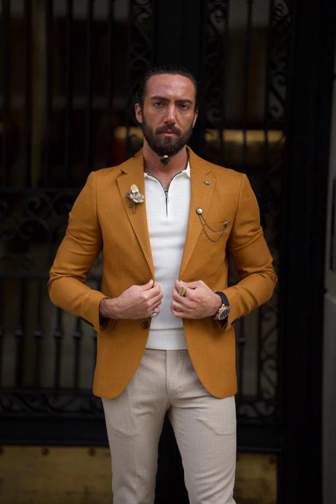 Dapper Camel Jacket - Image 3