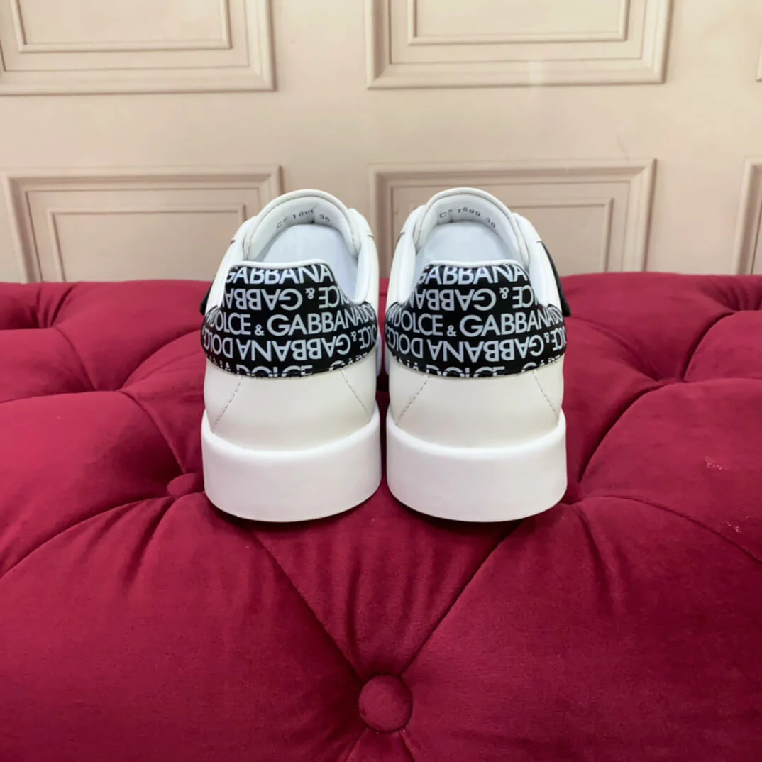 Dior White with Black MonoScript Strap Sneakers - Image 9