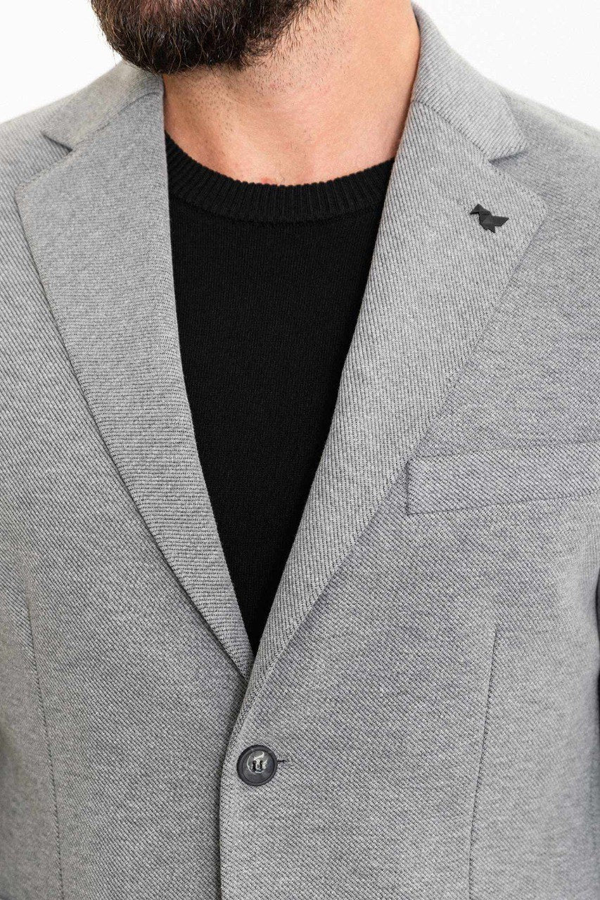 Gray Casual Summer Suit - Image 4