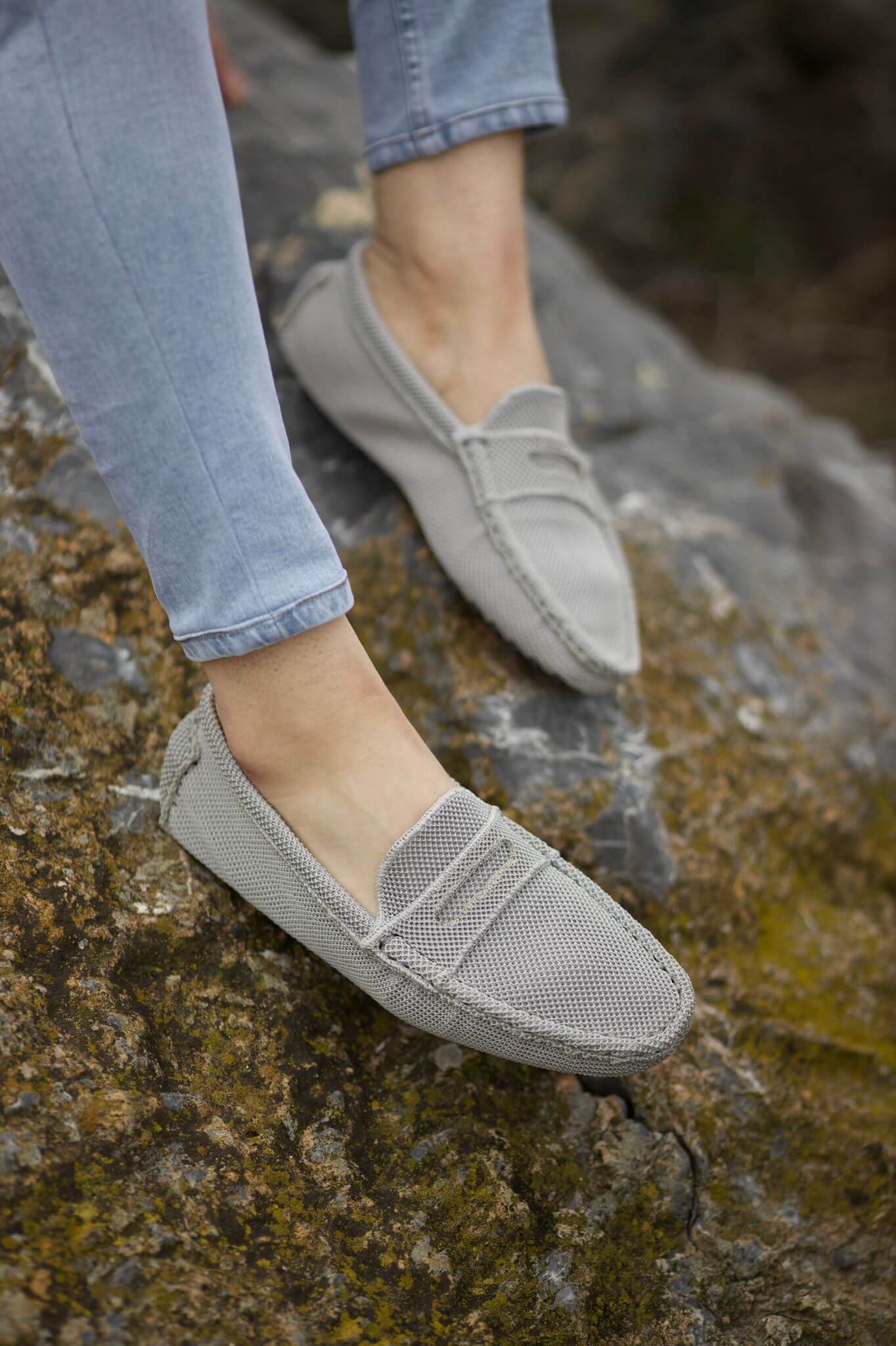 Gray Driving Loafer - Image 3