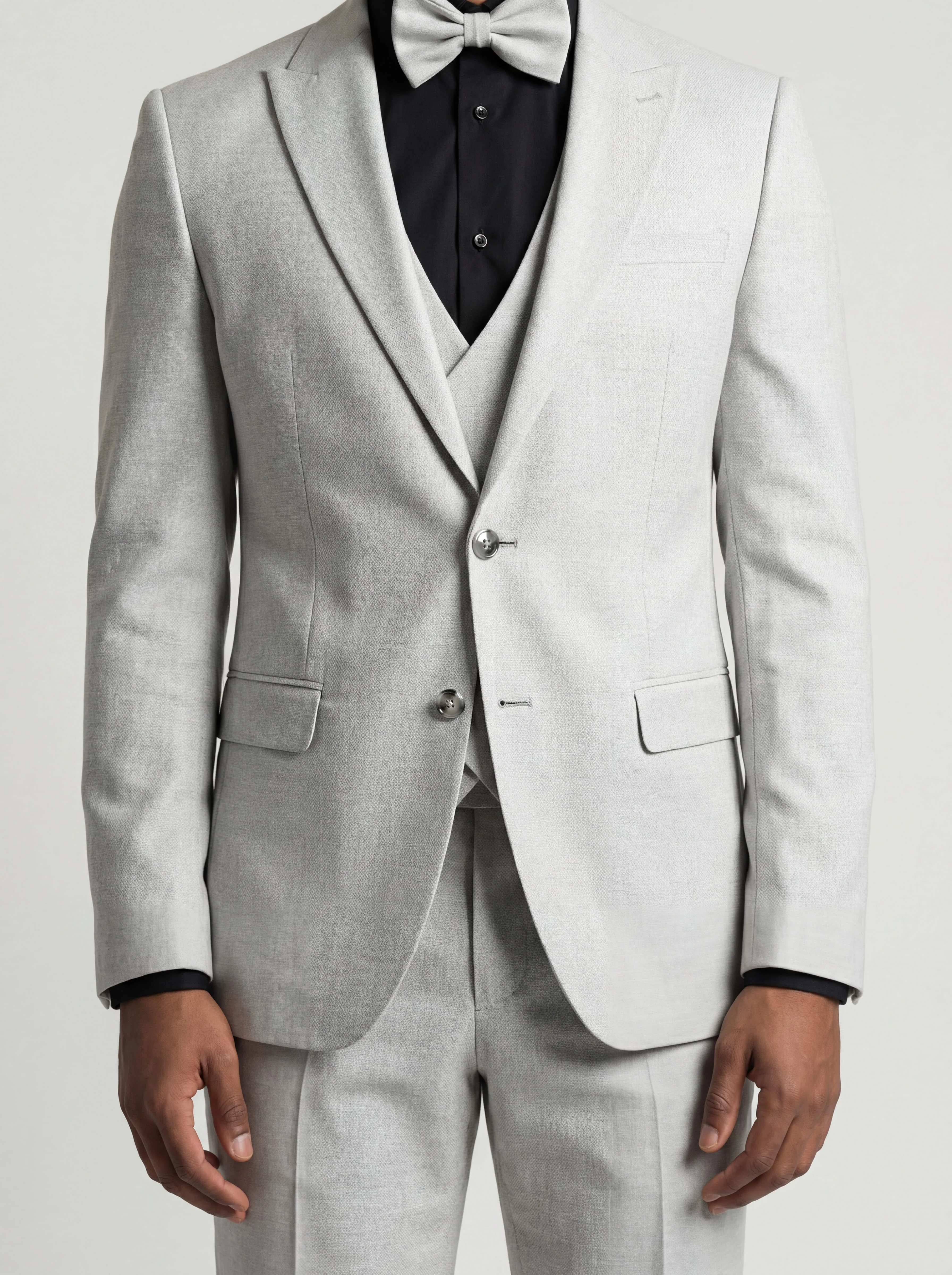 Gray Prom Tuxedo Suit. - Image 6
