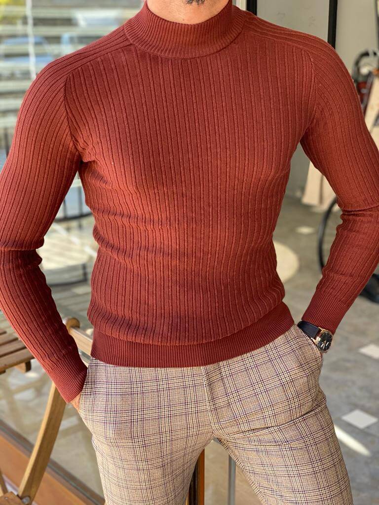 Hollo Half Camel Turtleneck - Image 3