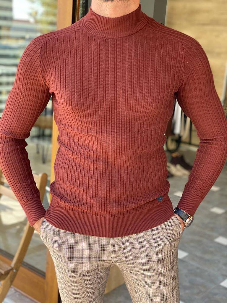 Hollo Half Camel Turtleneck - Image 5