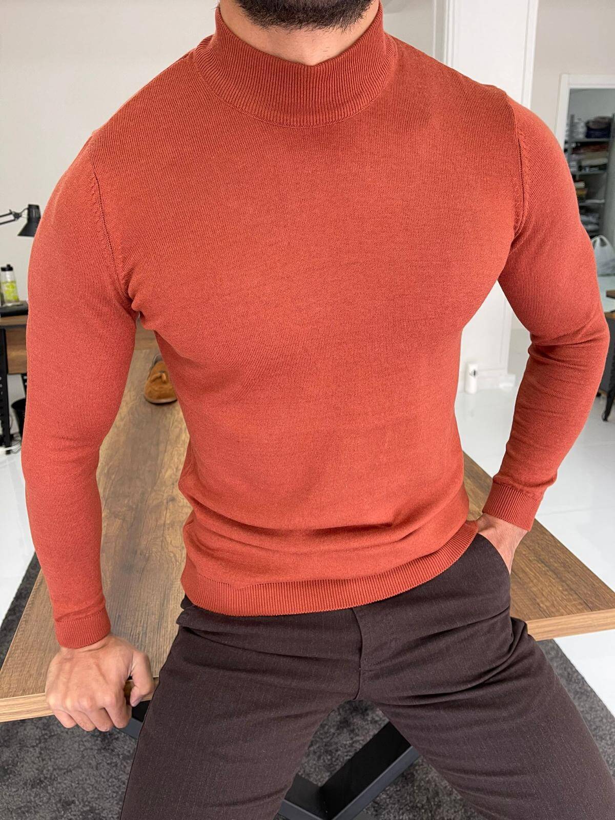 Hollo Tile Turtleneck - Image 3