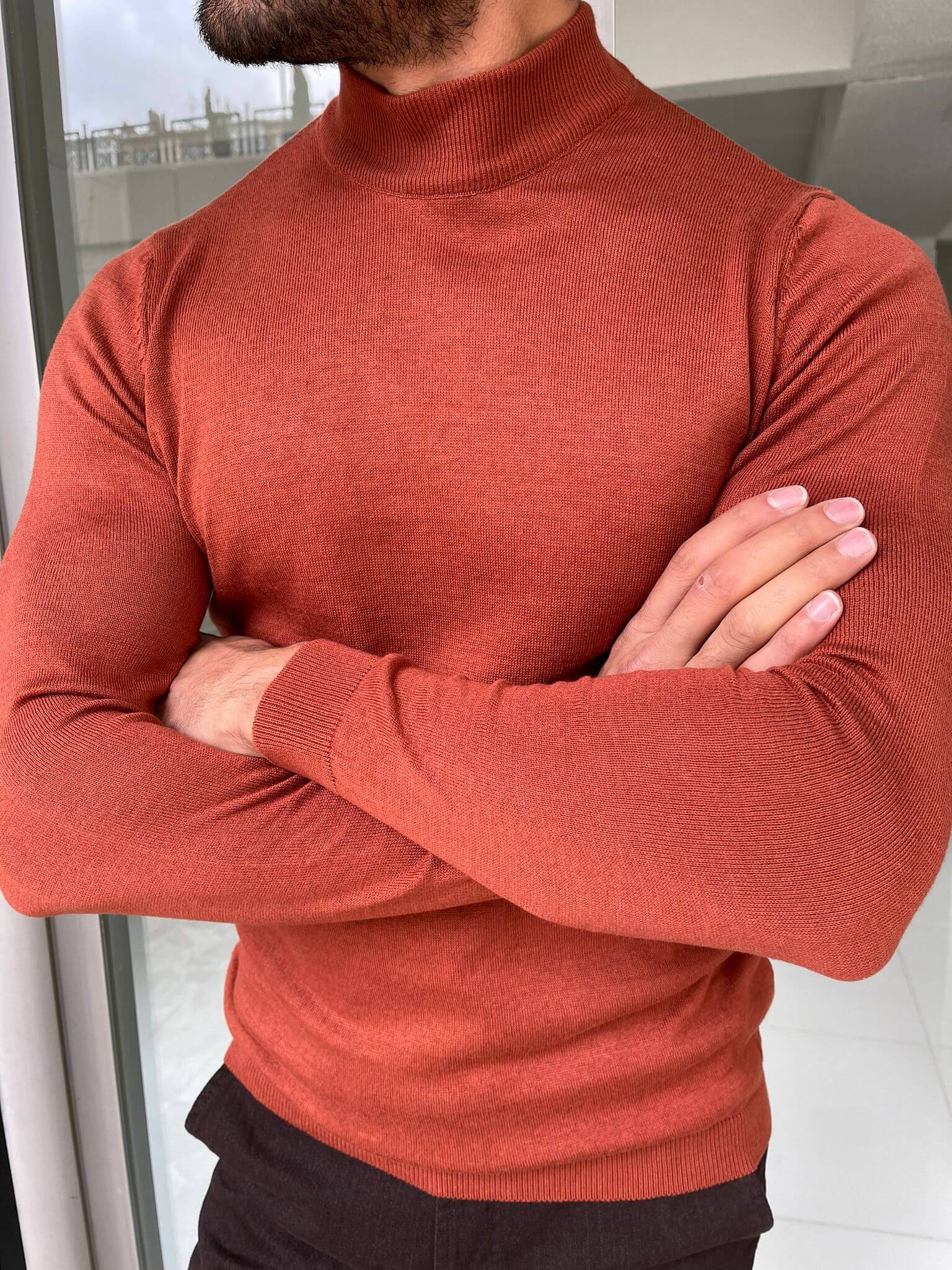 Hollo Tile Turtleneck - Image 4