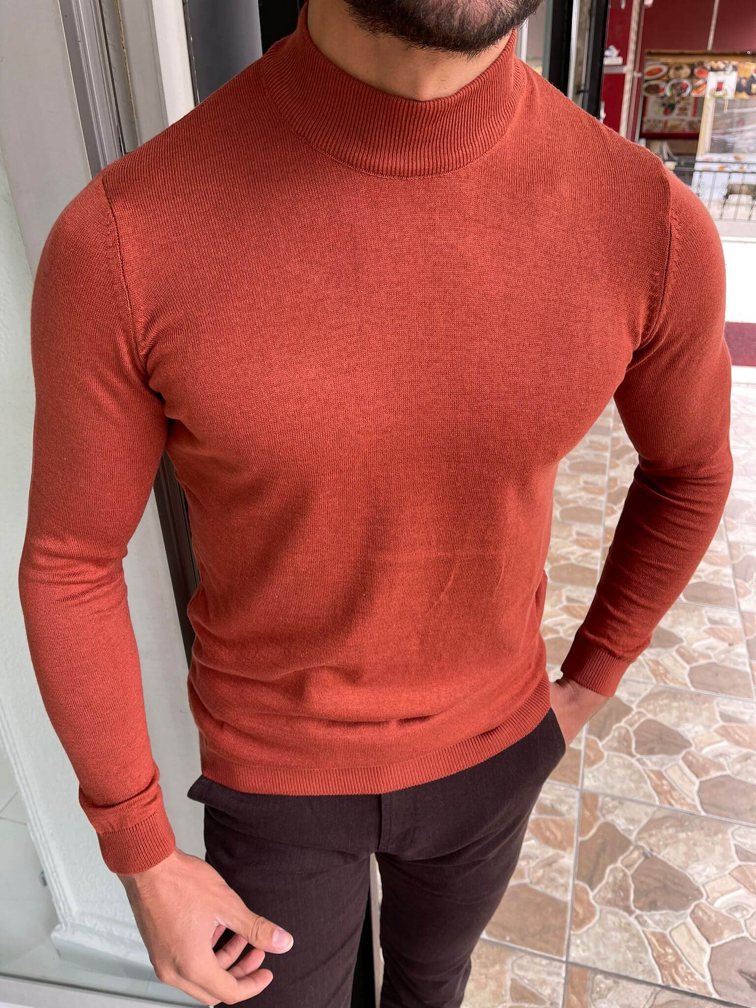 Hollo Tile Turtleneck - Image 5