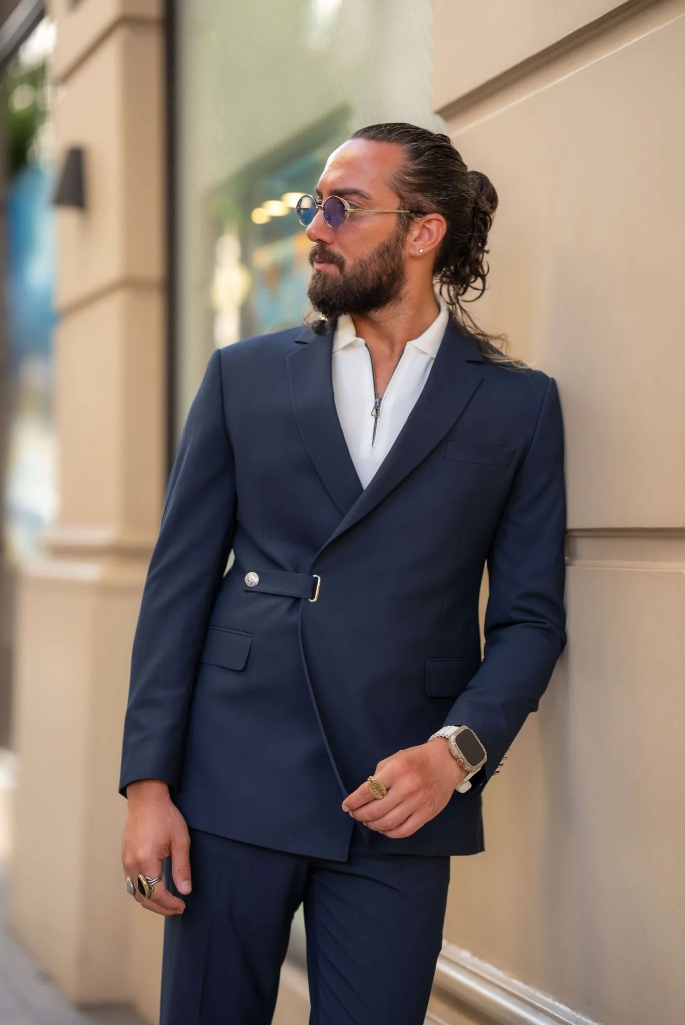 Navy Blue Suit - Image 4