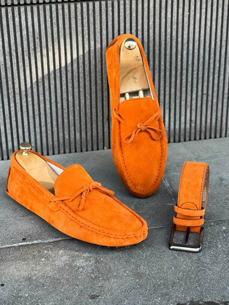 Tangier Edition- Orange Rock Casual Loafers - Image 3