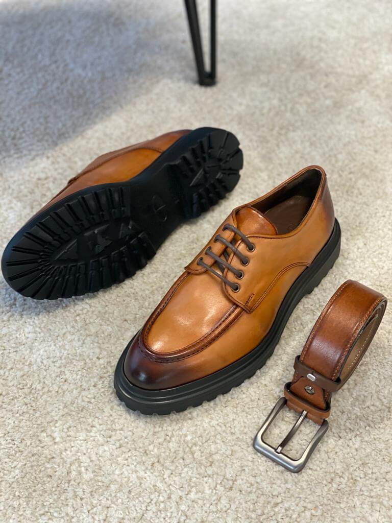 Ottawa Men's Camel Derby Shoe - Image 3