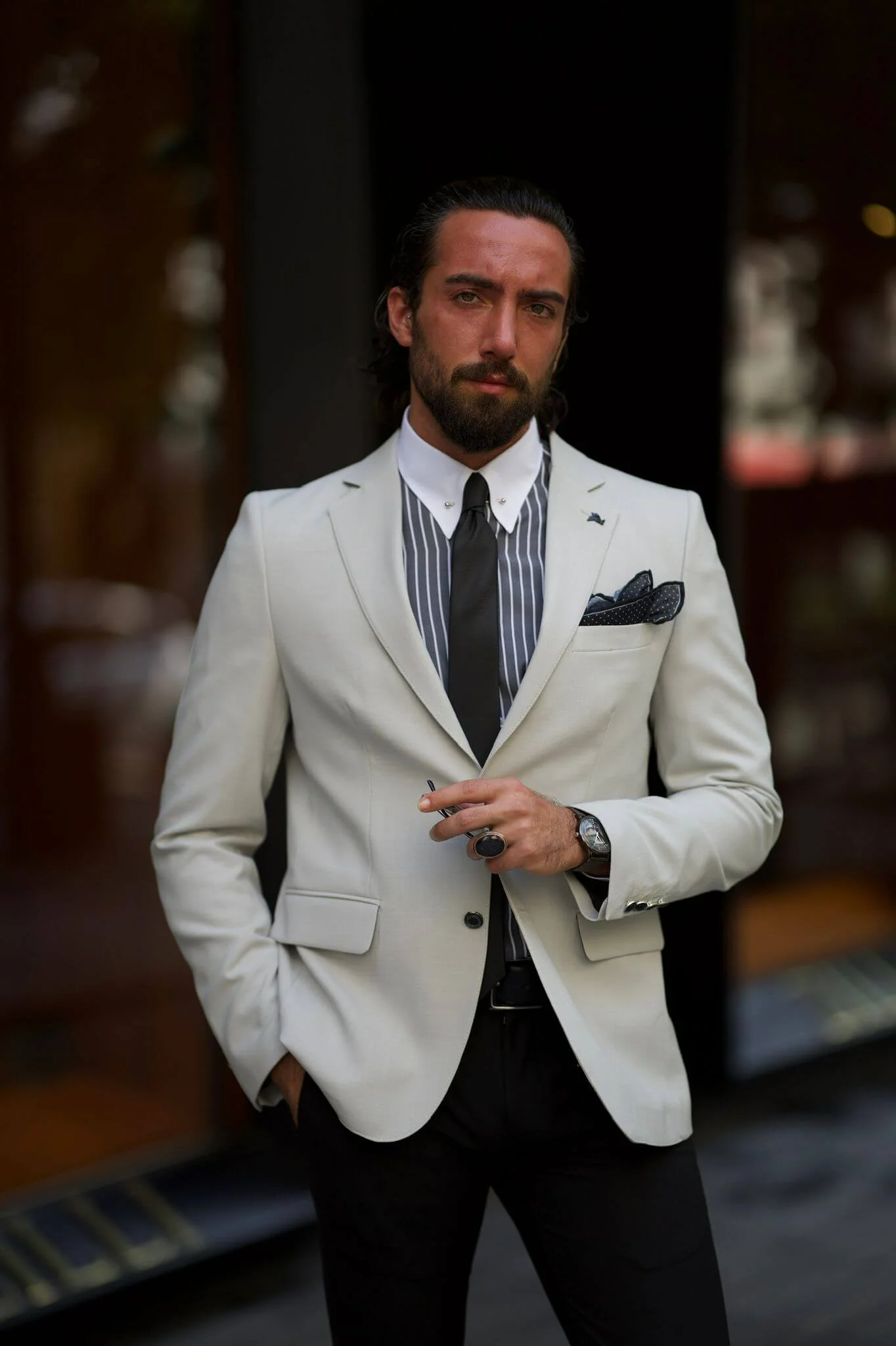 Paris Gray Jacket - Image 6
