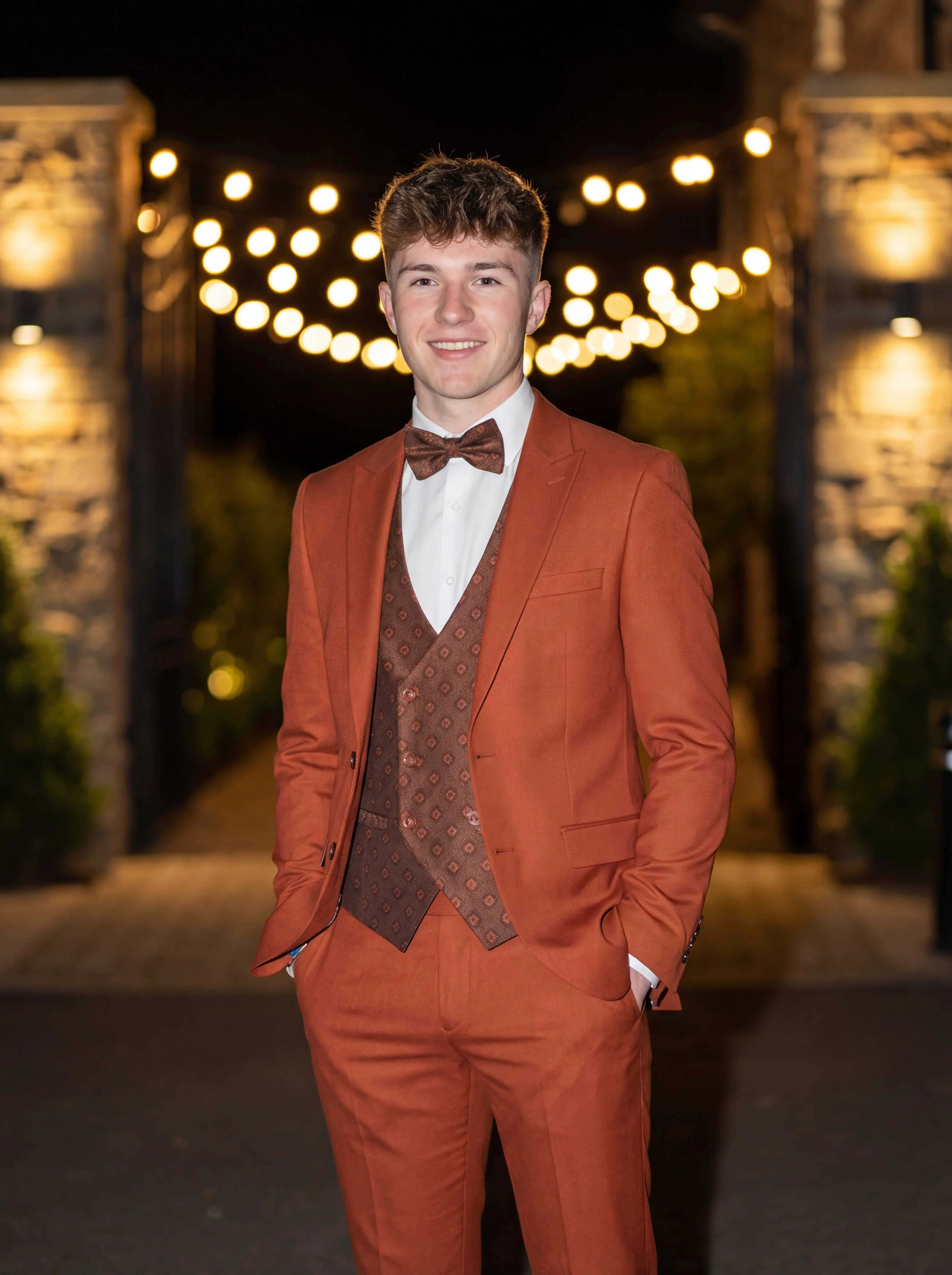 Prom Mosaic Tile Collar Tuxedo - Image 6