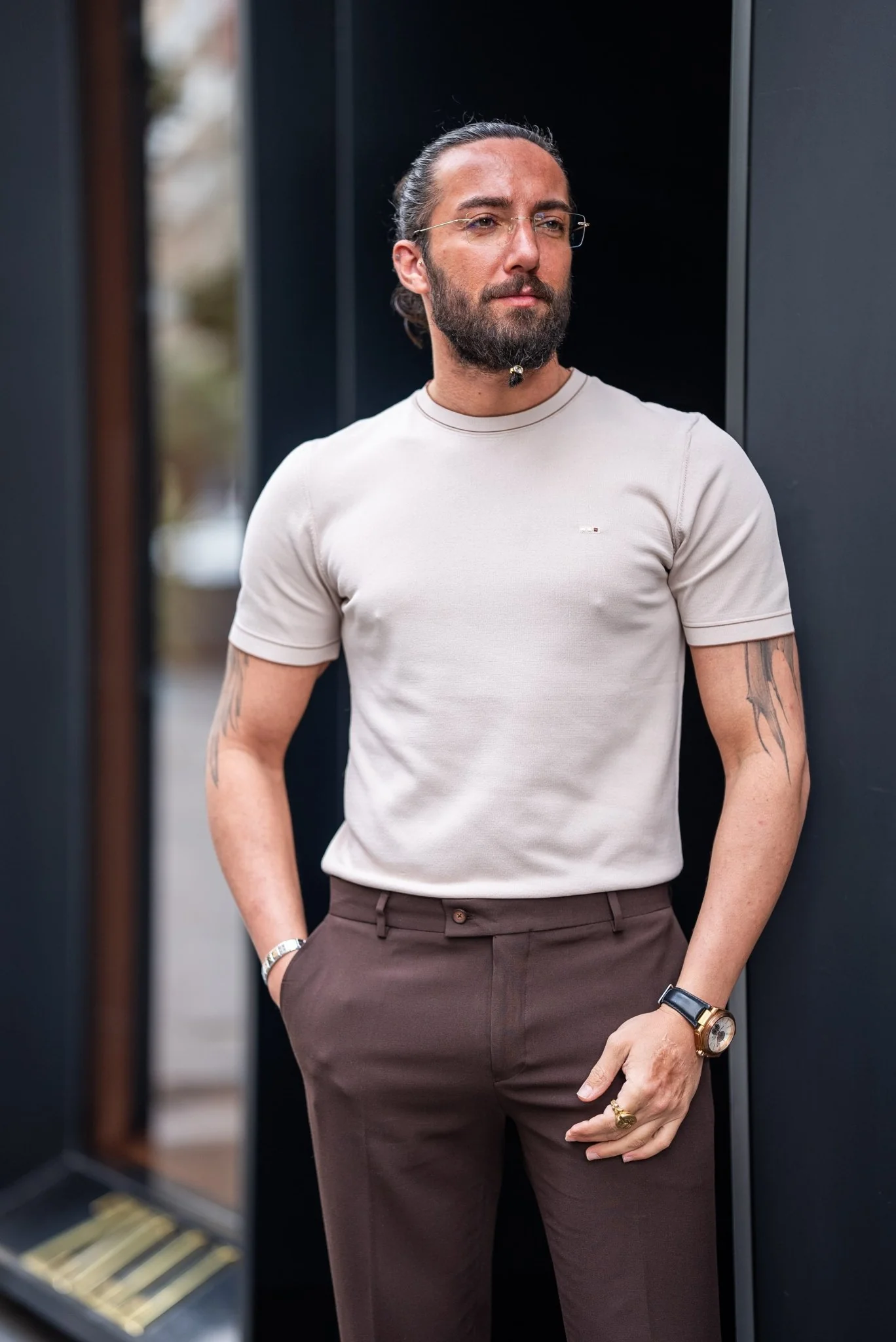 Sands of Time Beige T-Shirt - Image 3