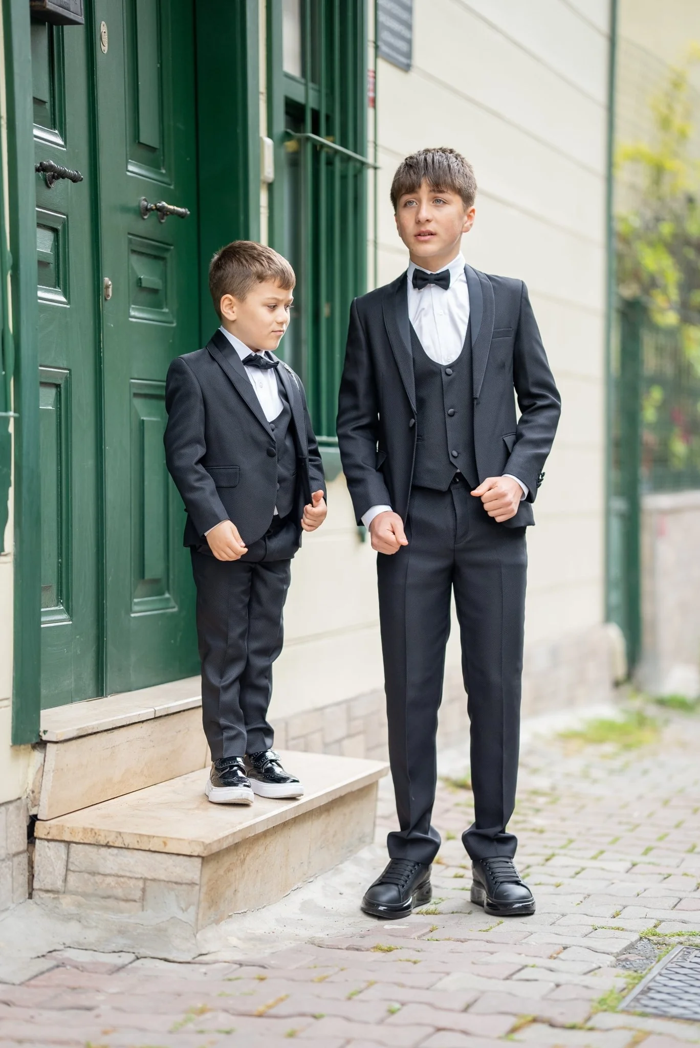 Chiseled Black Boy's Tuxedo - Image 6
