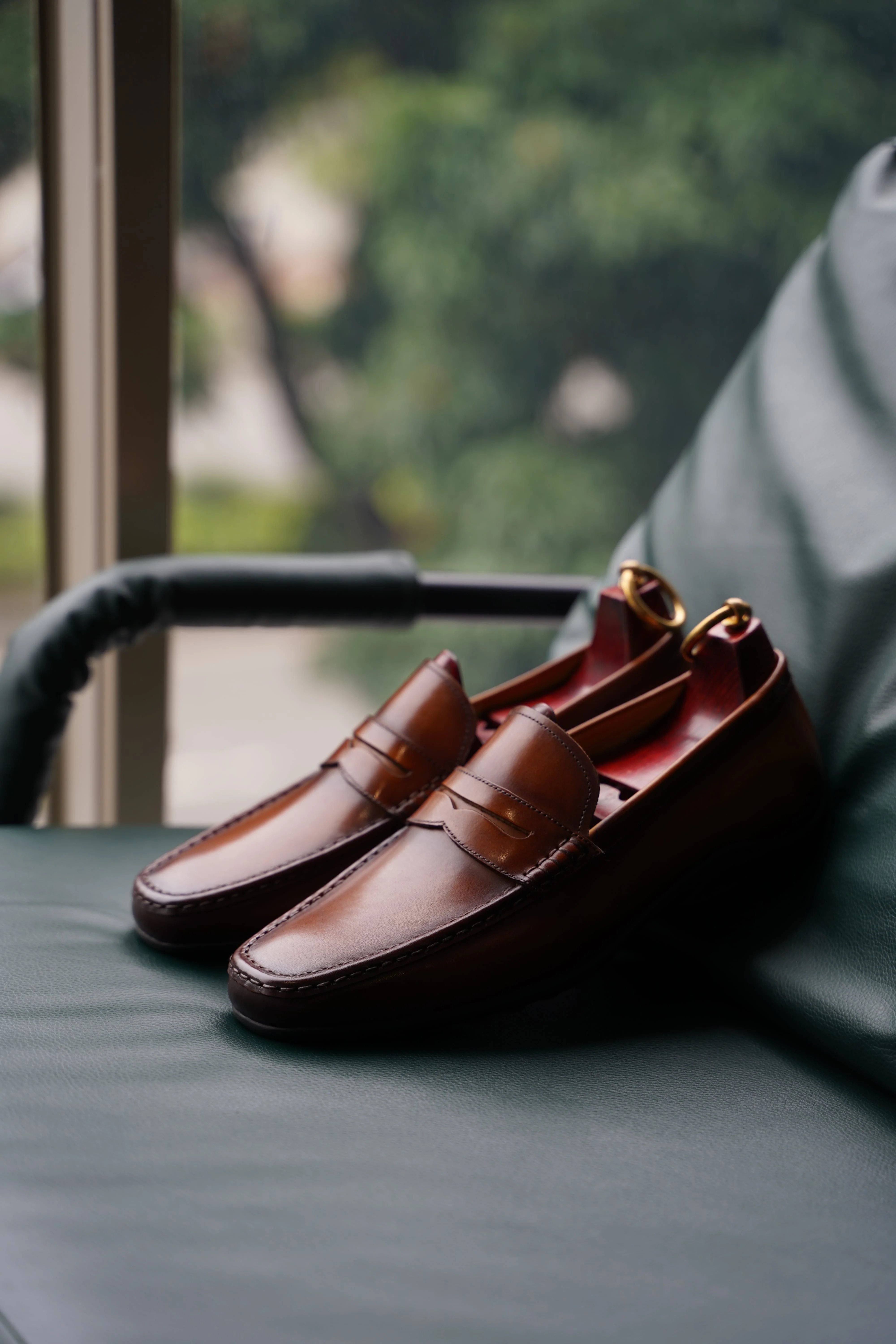 Timeless Brown Penny Loafers - Image 3