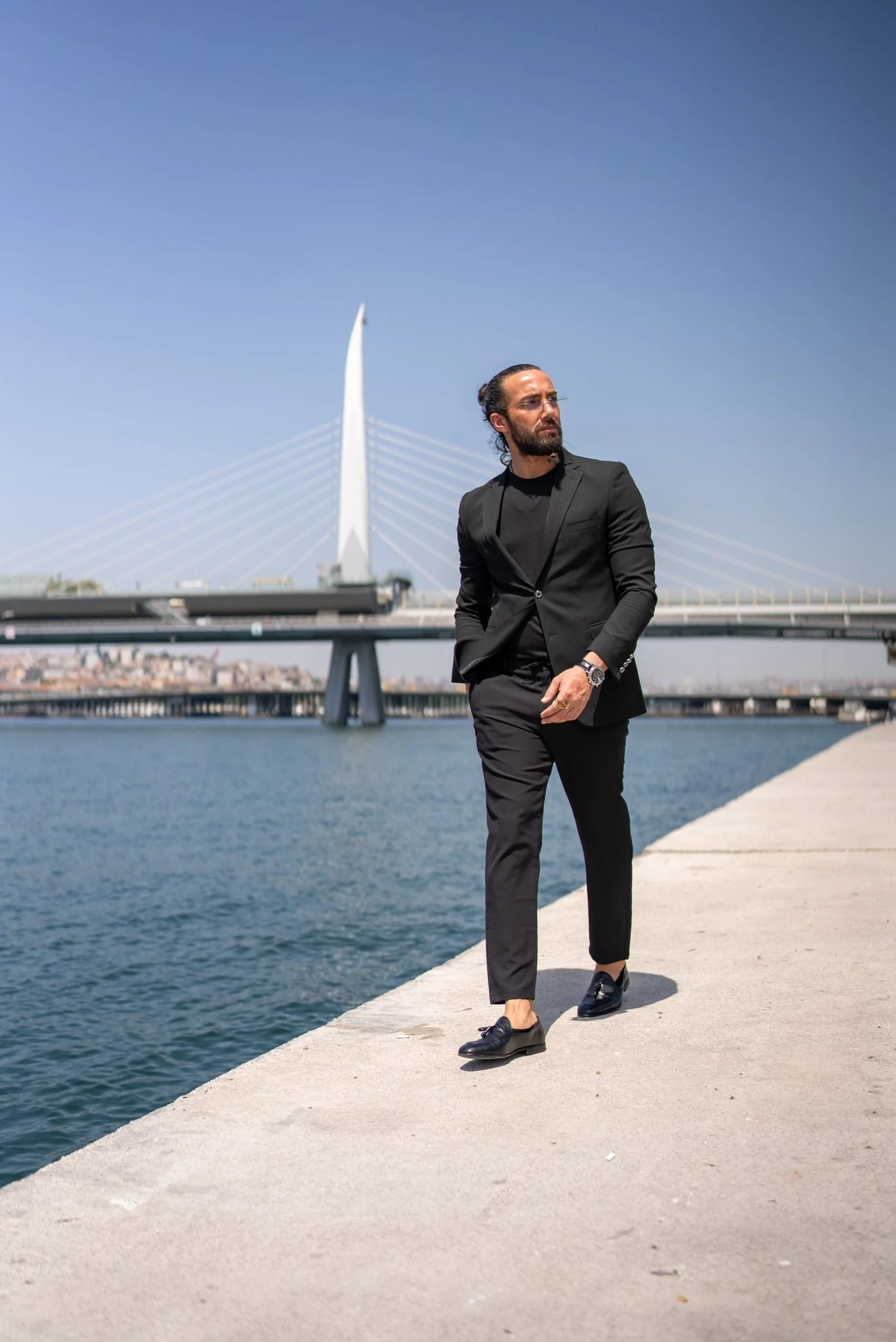 Utopia Black Blazer Jacket - Image 3