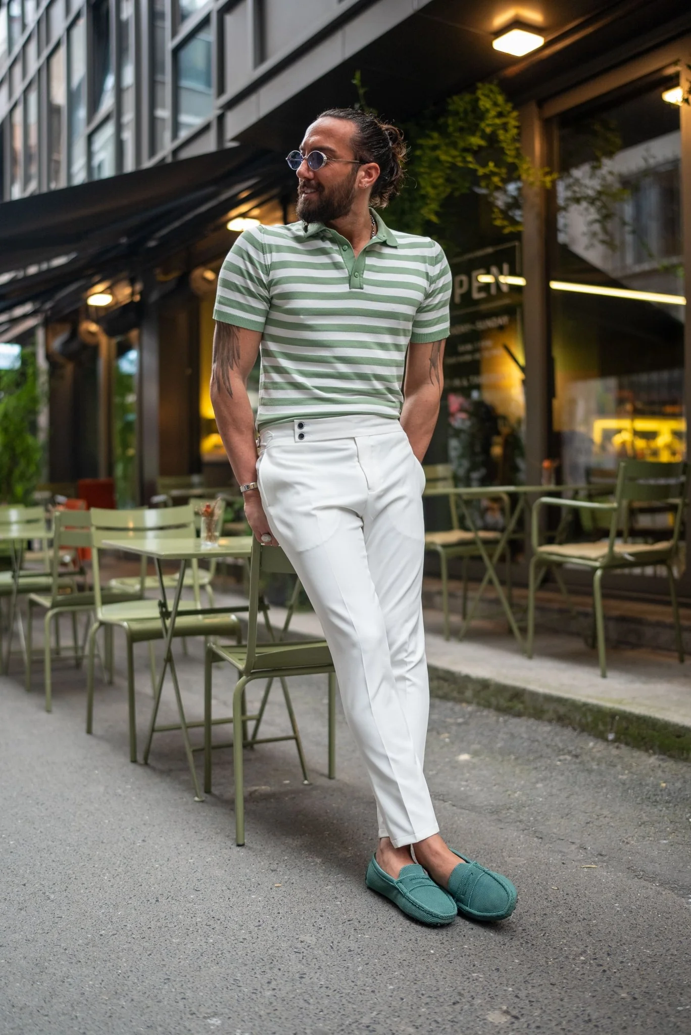 Verdant Vibe Knit Polo - Image 3