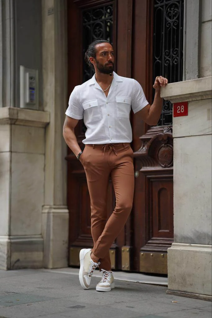 White Linen Shirt - Image 3
