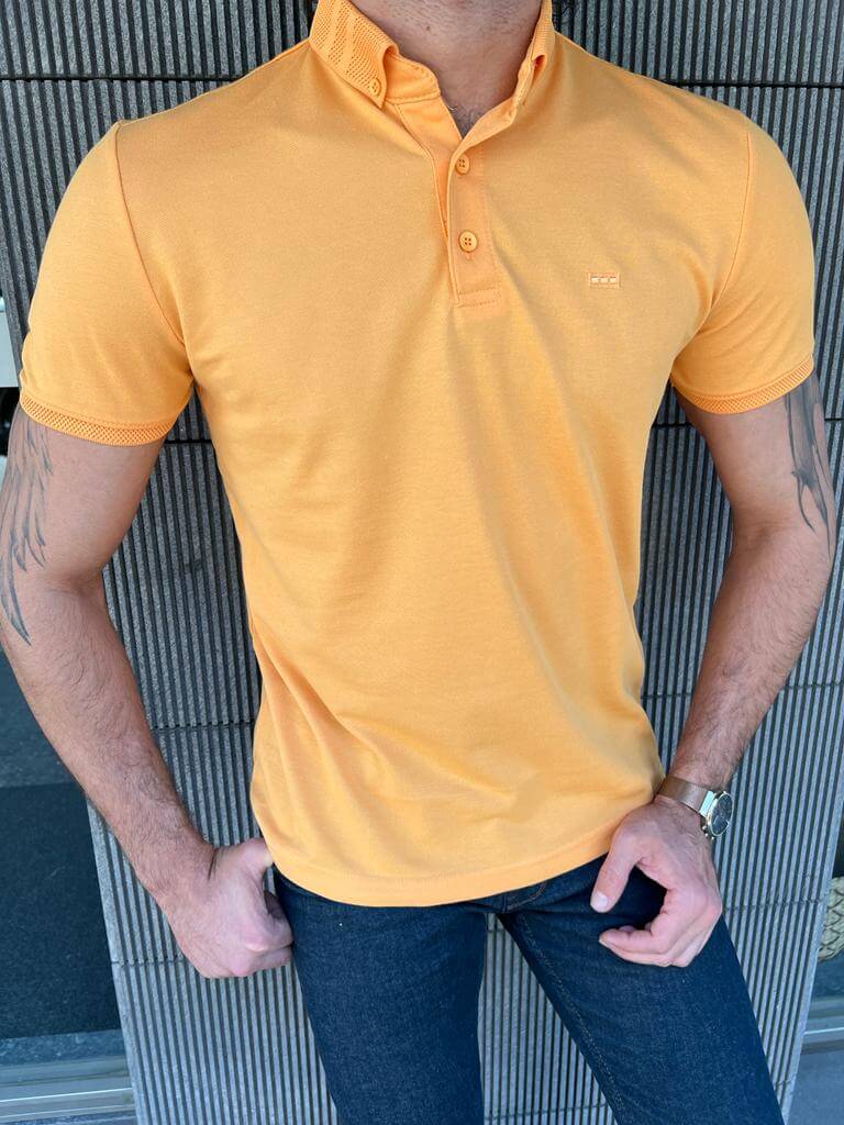 Yellow Polo T-Shirt - Image 3