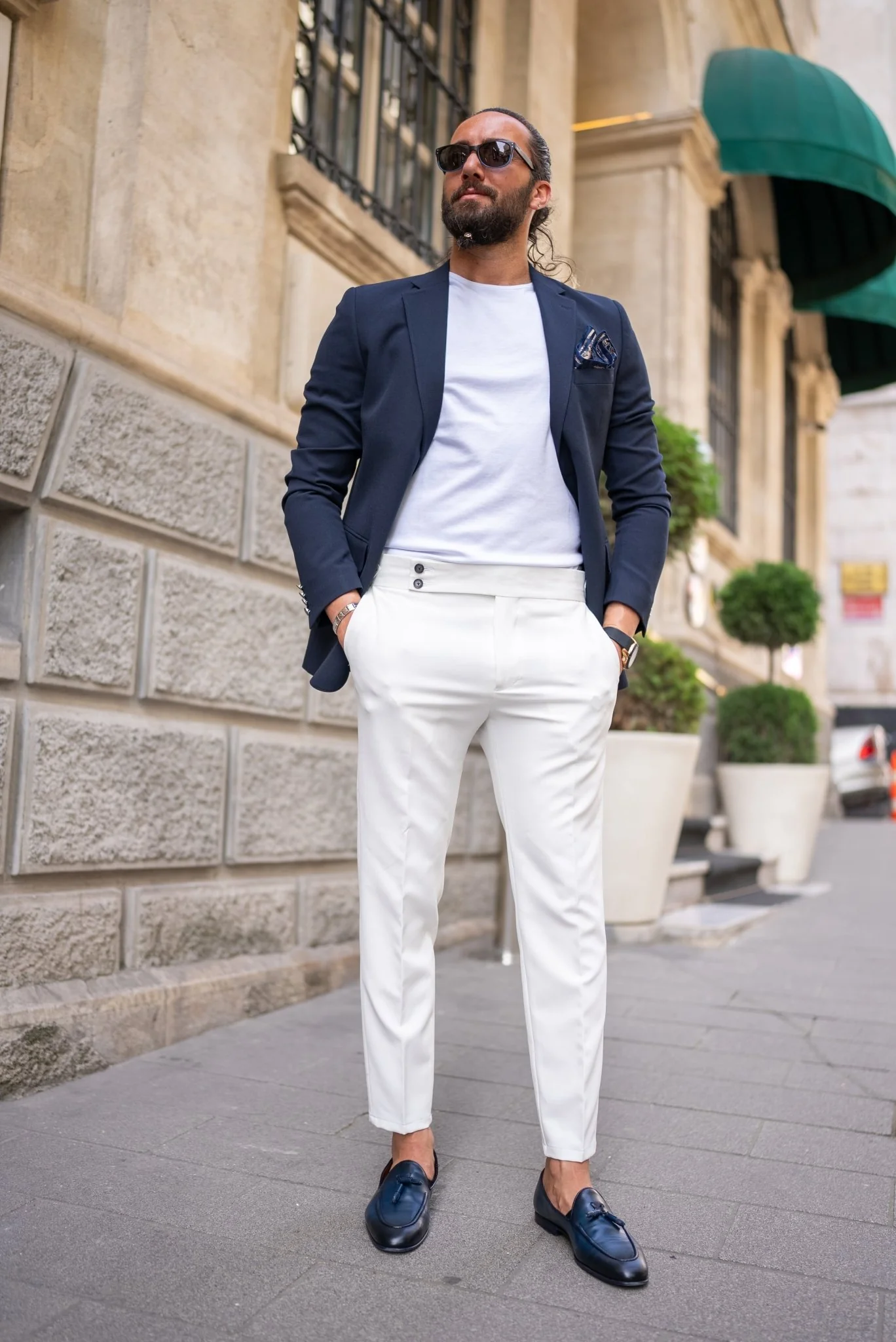 Zion Navy Blue Jacket - Image 3